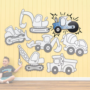 Steamroller Truck | Color n’ Erase | Play & Décor