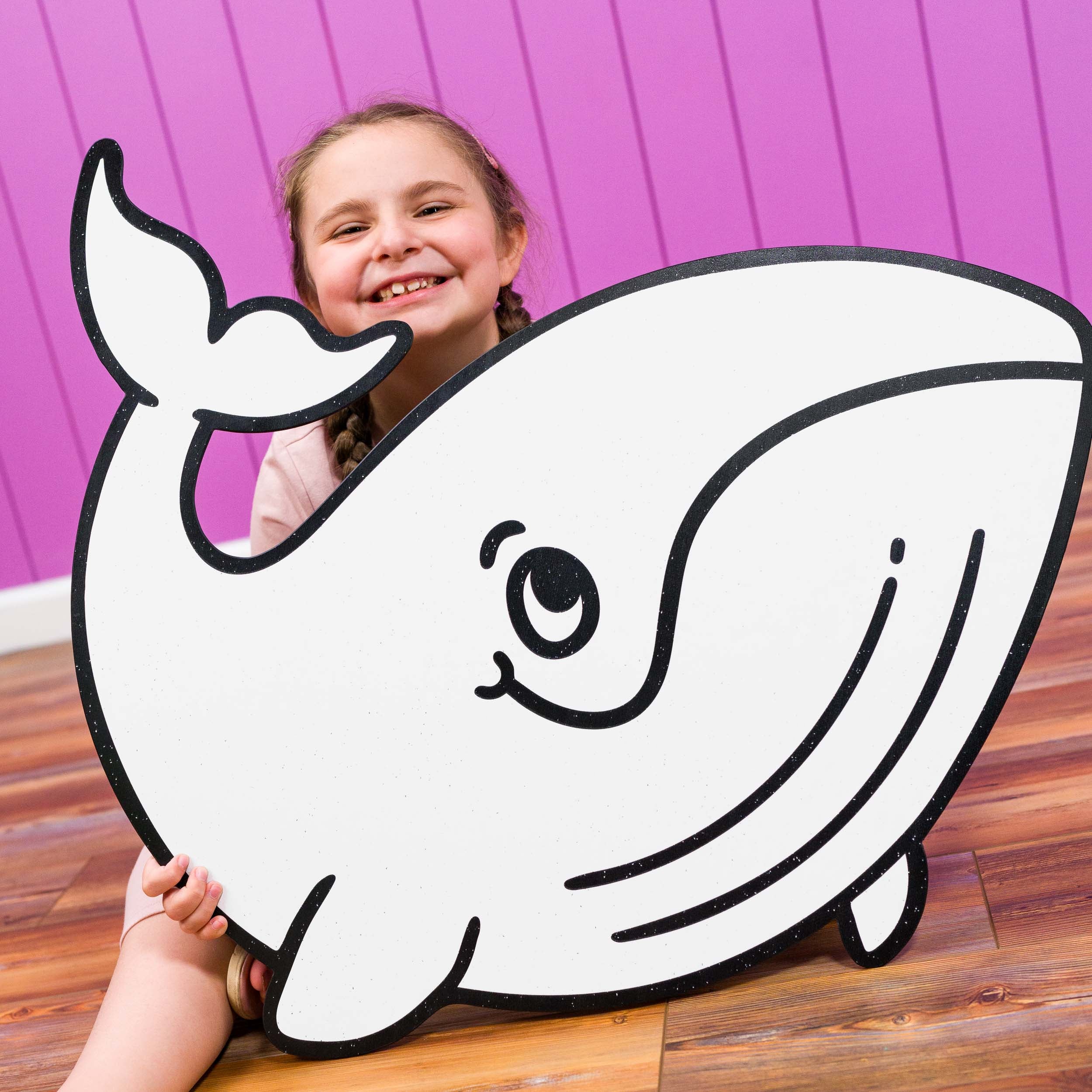 Humpback Whale | Color n’ Erase | Play & Décor
