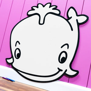 Large Whale | Color n’ Erase | Play & Décor
