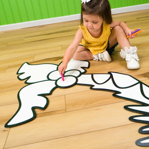 Leaning Palm Tree | Color n’ Erase | Play & Décor