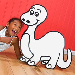 Long Neck Dinosaur | Color n’ Erase | Play & Décor