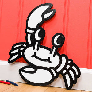 Ocean Crab | Color n’ Erase | Play & Décor