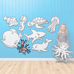Ocean Crab | Color n’ Erase | Play & Décor