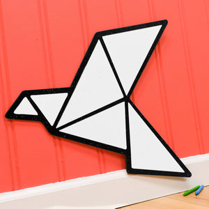 Polygon Dove | Color n’ Erase | Play & Décor