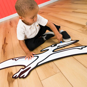 Pterodactyl Dinosaur | Color n’ Erase | Play & Décor