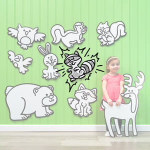Raccoon | Color n’ Erase | Play & Décor