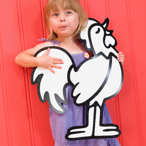 Rooster | Color n’ Erase | Play & Décor