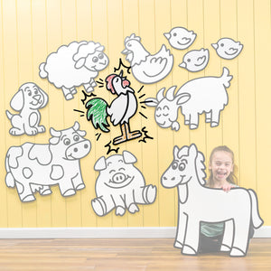 Rooster | Color n’ Erase | Play & Décor