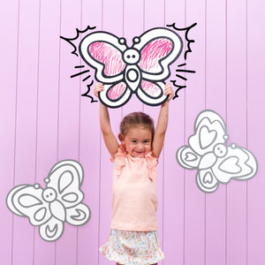 Simple Butterfly | Color n’ Erase | Play & Décor