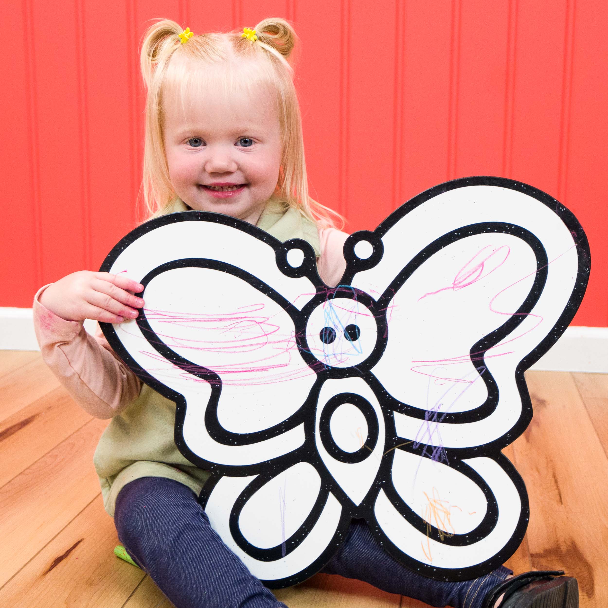 Simple Butterfly | Color n’ Erase | Play & Décor