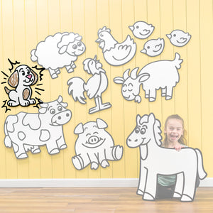 Sitting Puppy Dog | Color n’ Erase | Play & Décor