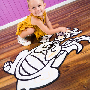 Sitting Dragon | Color n’ Erase | Play & Décor