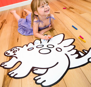 Stegosaurus Dinosaur | Color n’ Erase | Play & Décor