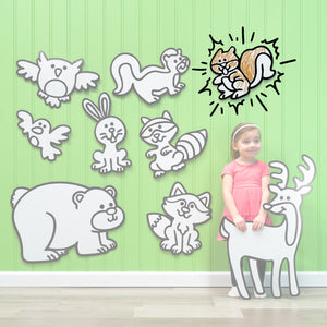 Squirrel | Color n’ Erase | Play & Décor