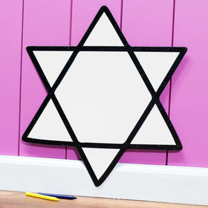 Star of David | Color n’ Erase | Play & Décor