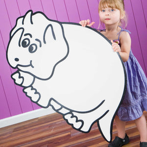 Triceratops Dinosaur | Color n’ Erase | Play & Décor