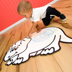 Triceratops Dinosaur | Color n’ Erase | Play & Décor