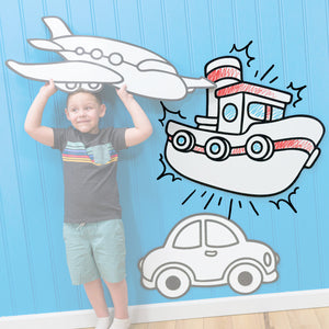 Tug Boat | Color n’ Erase | Play & Décor