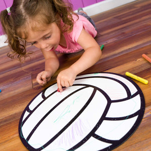 Volleyball | Color n’ Erase | Play & Décor