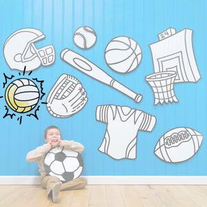 Volleyball | Color n’ Erase | Play & Décor