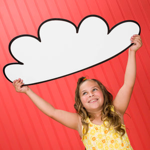 Wispy Cloud BWall | Color n’ Erase | Play & Décor