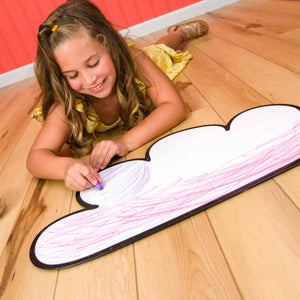Wispy Cloud BWall | Color n’ Erase | Play & Décor