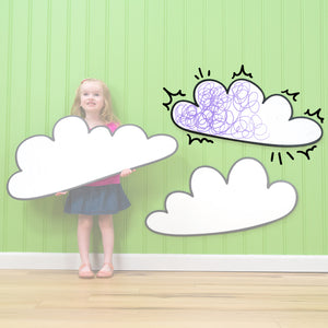 Wispy Cloud BWall | Color n’ Erase | Play & Décor