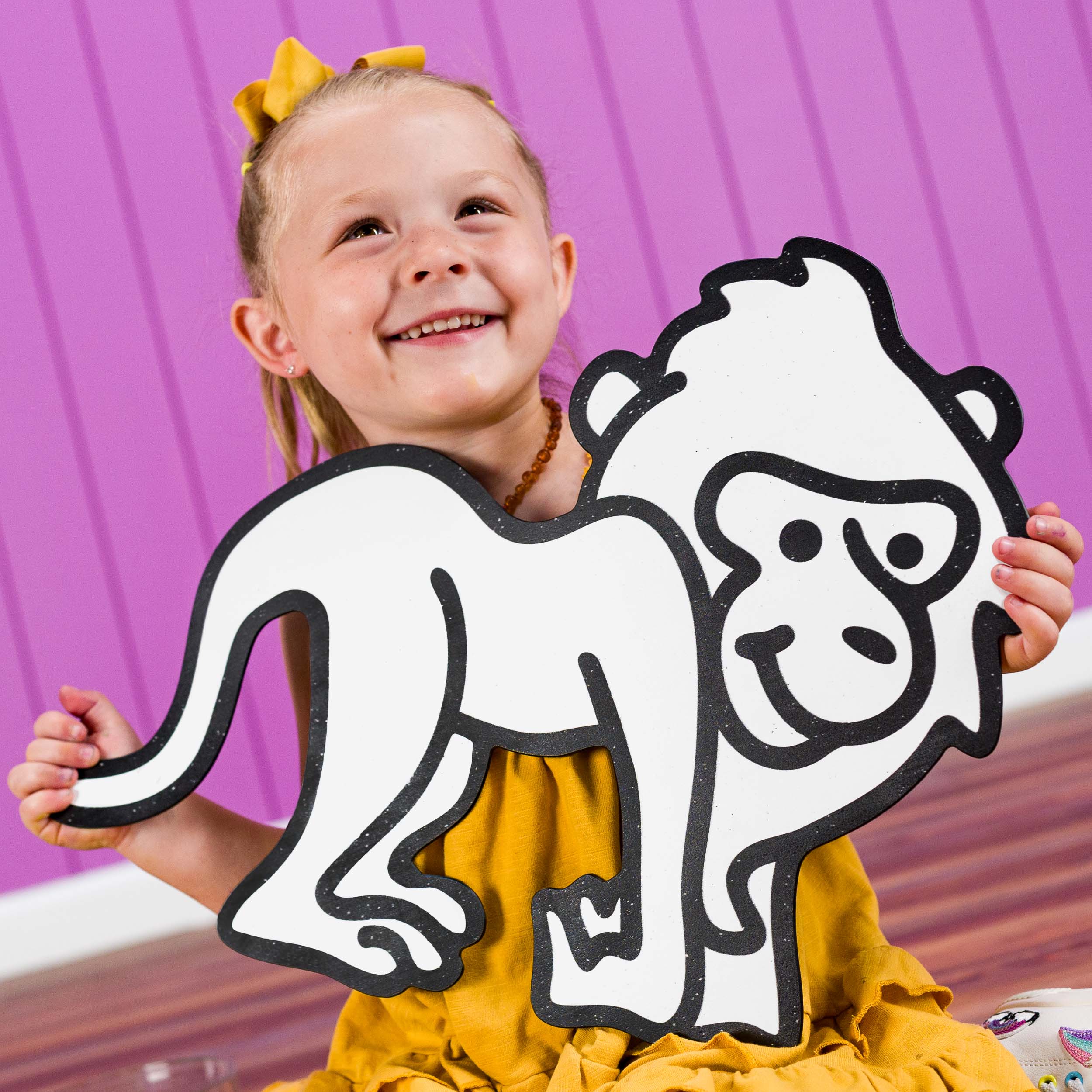 Baboon Monkey | Color n’ Erase | Play & Décor