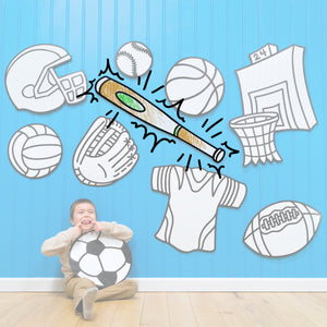 Baseball Bat | Color n’ Erase | Play & Décor