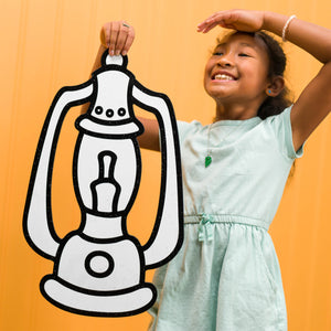 Camping Lantern | Color n’ Erase | Play & Décor