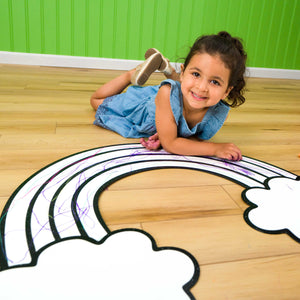 Colorful Rainbow | Color n’ Erase | Play & Décor