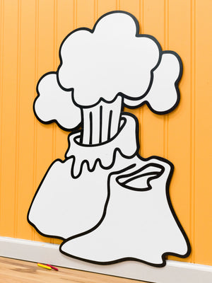 Erupting Volcano | Color n’ Erase | Play & Décor