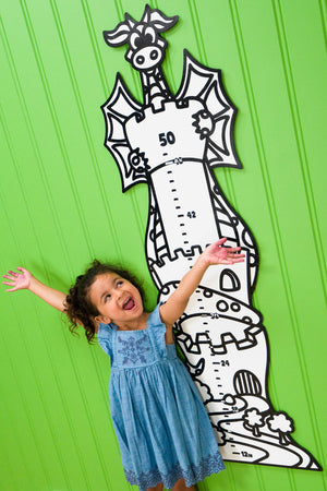 Dragon Growth Chart | Color n’ Erase | Play & Décor