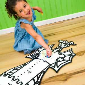 Dragon Growth Chart | Color n’ Erase | Play & Décor