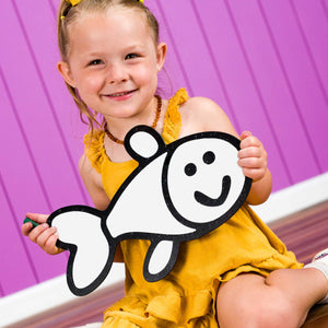 Happy Fish | Color n’ Erase | Play & Décor