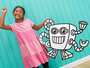 Helper Robot | Color n’ Erase | Play & Décor