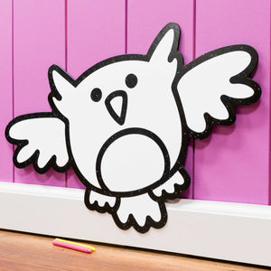 Hooting Owl | Color n’ Erase | Play & Décor