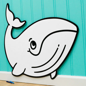 Humpback Whale | Color n’ Erase | Play & Décor
