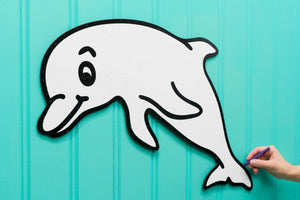 Jumping Dolphin | Color n’ Erase | Play & Décor