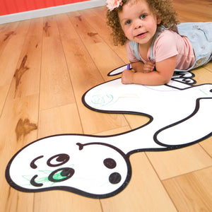 Long Neck Dinosaur | Color n’ Erase | Play & Décor