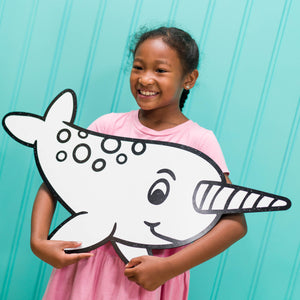 Narwhal | Color n’ Erase | Play & Décor