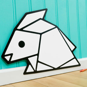 Polygon Rabbit | Color n’ Erase | Play & Décor