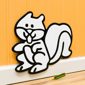 Squirrel | Color n’ Erase | Play & Décor