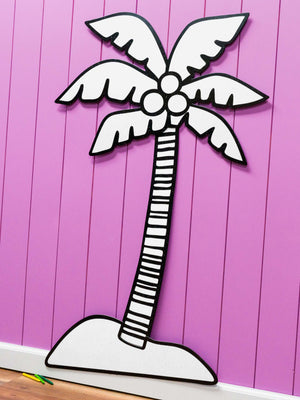 Tall Palm Tree | Color n’ Erase | Play & Décor