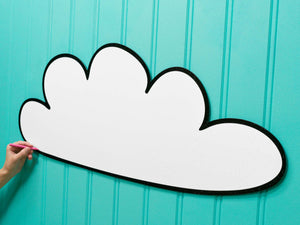 Wispy Cloud BWall | Color n’ Erase | Play & Décor