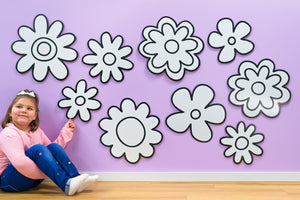 Wildflower Garden Set | Wall Art for Creative Kids