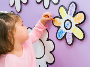 Wildflower Garden Set | Wall Art for Creative Kids