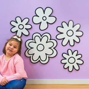 Wildflower Garden Set | Wall Art for Creative Kids