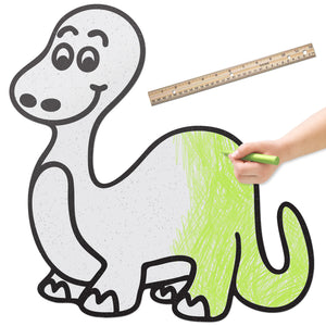 Long Neck Dinosaur | Color n’ Erase | Play & Décor