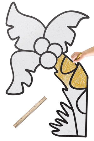 Leaning Palm Tree | Color n’ Erase | Play & Décor